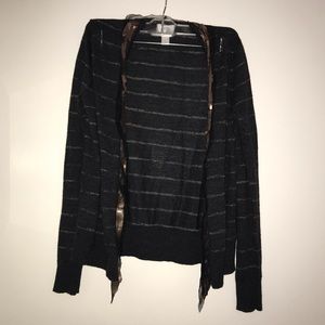 LOFT warm and slightly sparkly cardigan